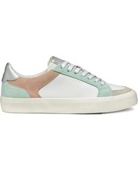 Geox - Emmeleny Leather Sneakers - Lyst