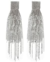 Fabiana Filippi - Filo Fringe-Detail Mesh-Effect Earrings - Lyst