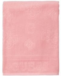 Guess - Logo-Jacquard Beach Towel - Lyst