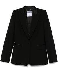 Moschino - Wool Blazer - Lyst