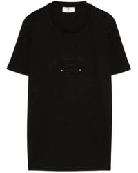 Elisabetta Franchi - Logo T-Shirt - Lyst