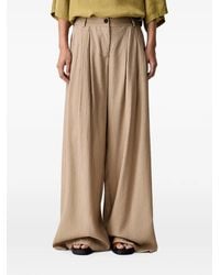 ViCOLO - Pleated Wide-Leg Trousers - Lyst