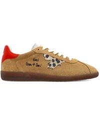DSquared² - Leaf-Appliqué Lace-Up Sneakers - Lyst
