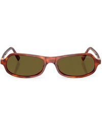 Miu Miu - Geometric-Frame Sunglasses - Lyst