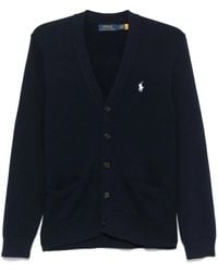 Polo Ralph Lauren - Polo Pony-Embroidered Cardigan - Lyst