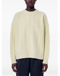 Rohe - Cable-Knit Crew-Neck Sweater - Lyst