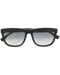 BOSS - Gradient Square-frame Sunglasses - Lyst