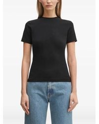 Vetements - Logo-Embroidered T-Shirt - Lyst