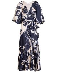 Tanya Taylor - Robe Volantée Blairine À Fleurs - Lyst