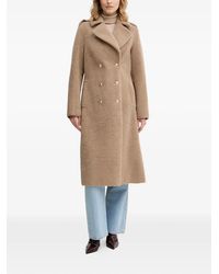 Guess - Double-Breasted Coat - Lyst