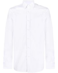 Ralph Lauren Purple Label - Pointed-collar Long-sleeve Shirt - Lyst