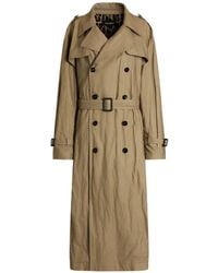 Dolce & Gabbana - Double-Breasted Trench Coat - Lyst