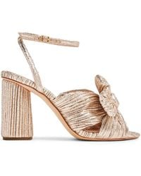 Loeffler Randall - Camellia Pleated Knot 90Mm Sandals - Lyst