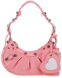 Balenciaga - Le Cagole Xs Leather Shoulder Bag - Lyst