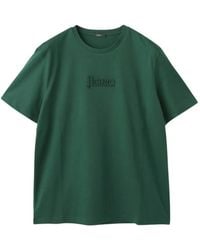 Herno - Logo-Embroidered T-Shirt - Lyst
