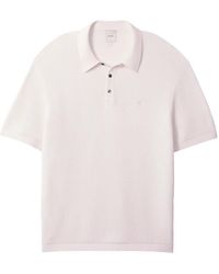 Calvin Klein - Waffle-Knit Short-Sleeve Polo Shirt - Lyst