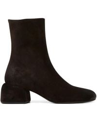 Marsèll - Bottines Basata En Daim À Talon Épais - Lyst