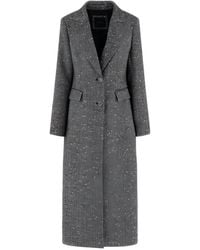 Guess - Sequin-Embellished Coat - Lyst