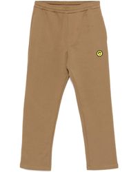 Barrow - Flocked-Logo Track Pants - Lyst
