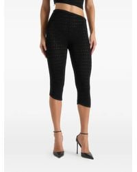 Manière De Voir - Aimee Pointelle Asymmetric Leggings - Lyst