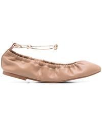 Twinset - Ballerinas mit Knöchelriemen - Lyst