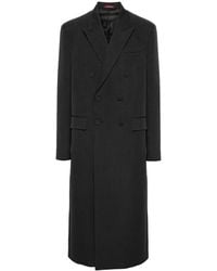 Gucci - Ancora Embroidered Wool Coat - Lyst