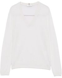 Panicale - V-Neck Sweater - Lyst