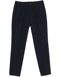 Herno - Drawstring-Waist Pleated Tailored Trousers - Lyst