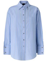 Pinko - Striped Cotton Shirt - Lyst
