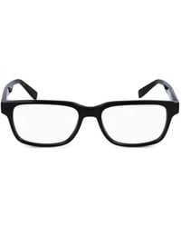Lacoste - Rectangle-Frame Glasses - Lyst
