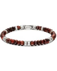 David Yurman - Sterling Hex Bead Bracelet (6Mm) - Lyst