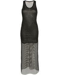 Palm Angels - Mesh Maxi Dress - Lyst