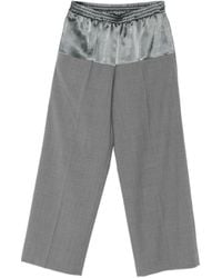 Undercover - Pantalon Élastiqué À Empiècements - Lyst