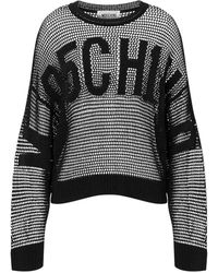 Moschino - ジャカードロゴ セーター - Lyst