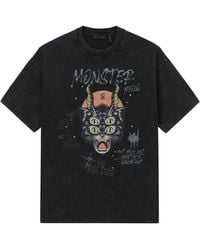 FIVE CM - Graphic-Print T-Shirt - Lyst