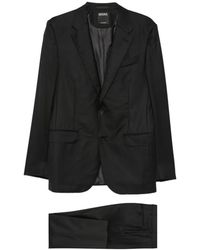 ZEGNA - Notched-Lapels Single-Breasted Suit - Lyst
