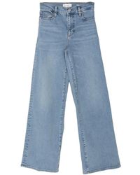 FRAME - Button-Fastening Jeans - Lyst