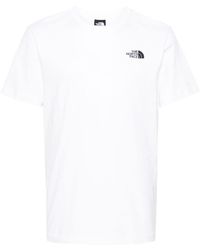 The North Face - Redbox-print Cotton T-shirt - Lyst