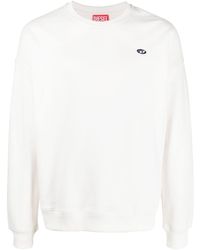 DIESEL - S-Rob-Doval-Pj Cotton Sweatshirt - Lyst