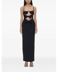 Christopher Esber - Porto Tie-Fastening Cutout Long Dress - Lyst