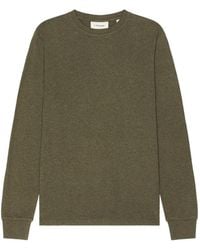 FRAME - Duo Fold Crew-Neck Sweatshirt - Lyst
