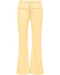 Courreges - Logo-Appliqué Wide Trousers - Lyst