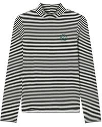 Chocoolate - Ribbed High-Neck T-Shirt - Lyst