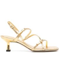 Sandro - レザーサンダル - Lyst