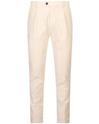 Mason's - Osaka 1 Pince Pleated Trousers - Lyst