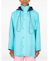 BOTTER - Hooded Panelled Raincoat - Lyst