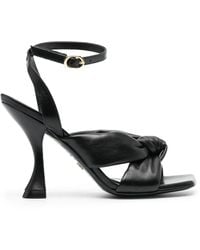 Stuart Weitzman - Playa 110Mm Leather Sandals - Lyst