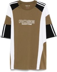 Martine Rose - Panelled T-Shirt - Lyst
