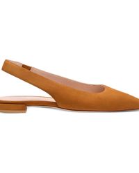 Stuart Weitzman - Stassi Pointed-Toe Slingback Pumps - Lyst