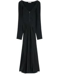 Lemaire - Bias-Cut Raglan-Sleeve Midi Dress - Lyst